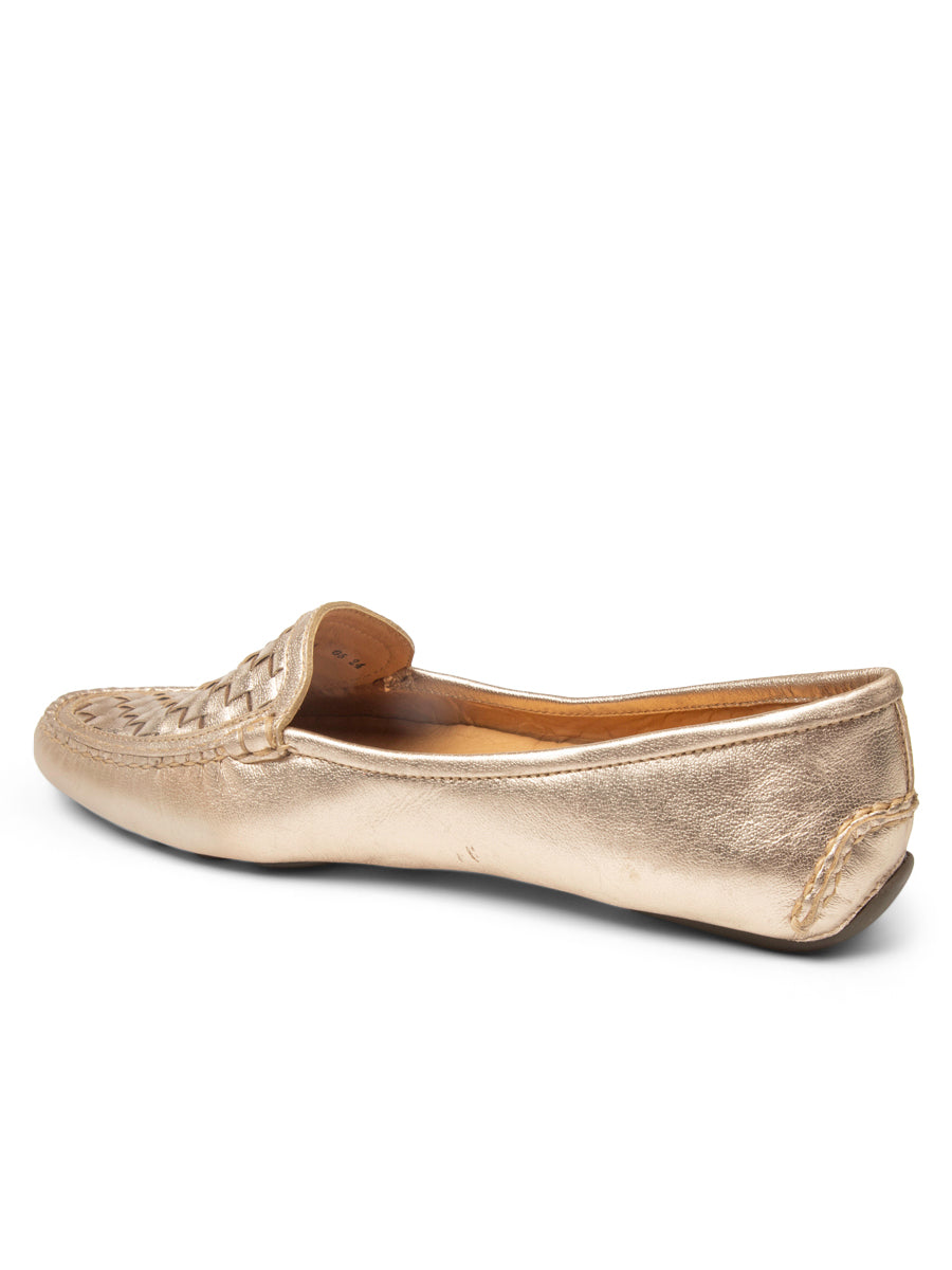 Kelly Woven Driving Moccasin