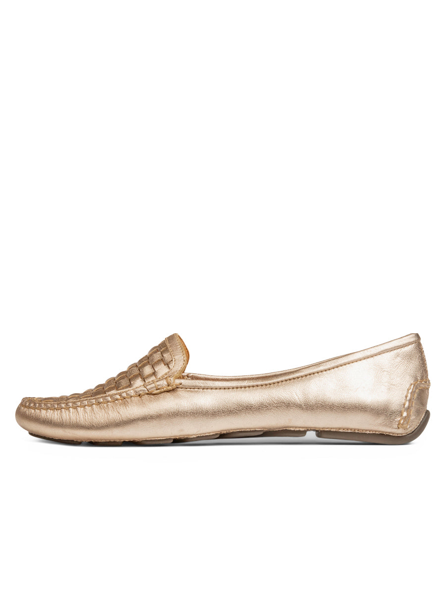 Kelly Woven Driving Moccasin