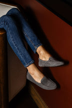 Jillian Driving Moccasin in Suede
