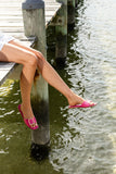 Berkley Bamboo Buckle Flat Sandal