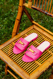 Charlie Bamboo Buckle Sandal