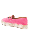 Avery Bamboo Loafer Platform Espadrille