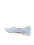 Daisy Pointed Toe Leather Flat