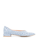 Daisy Pointed Toe Leather Flat