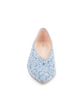 Daisy Pointed Toe Leather Flat