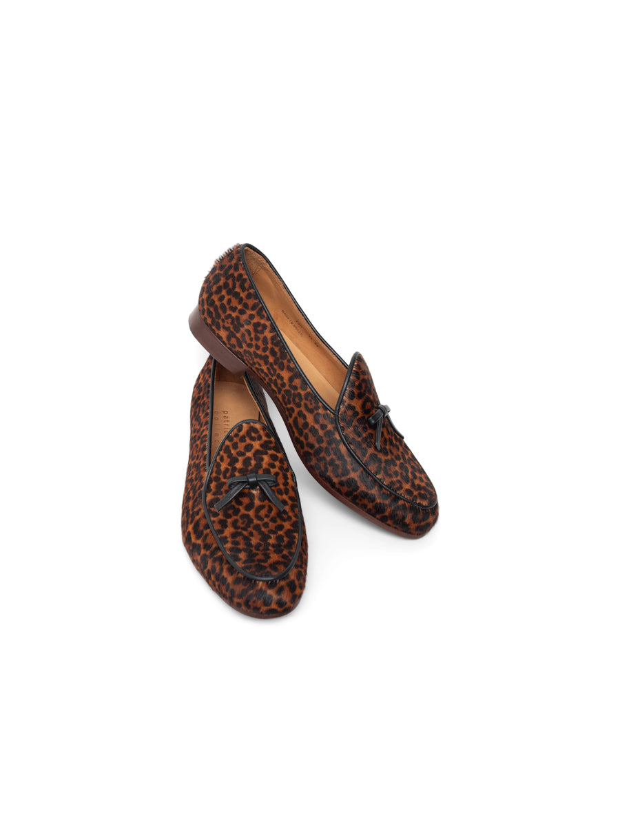 Coco Belgian Loafer in Haircalf