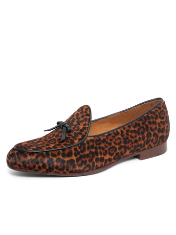 Coco Belgian Loafer in Haircalf