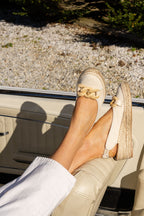 Valencia Buckle Espadrille