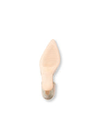 Olivia Scalloped d'Orsay Kitten Heel