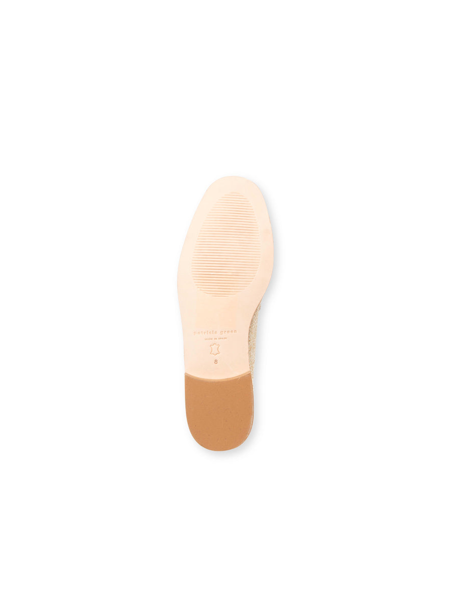 Harlow Horsebit Raffia Loafer