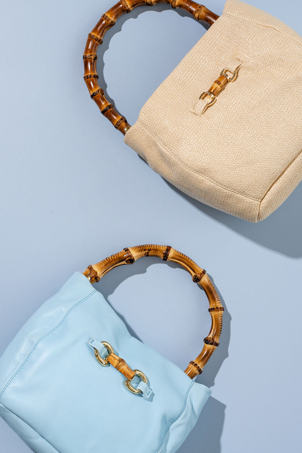 Charlotte Bamboo Top Handle Bag