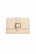 Riviera Bamboo Buckle Clutch