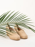 Mallorca Square Closed Toe Espadrille