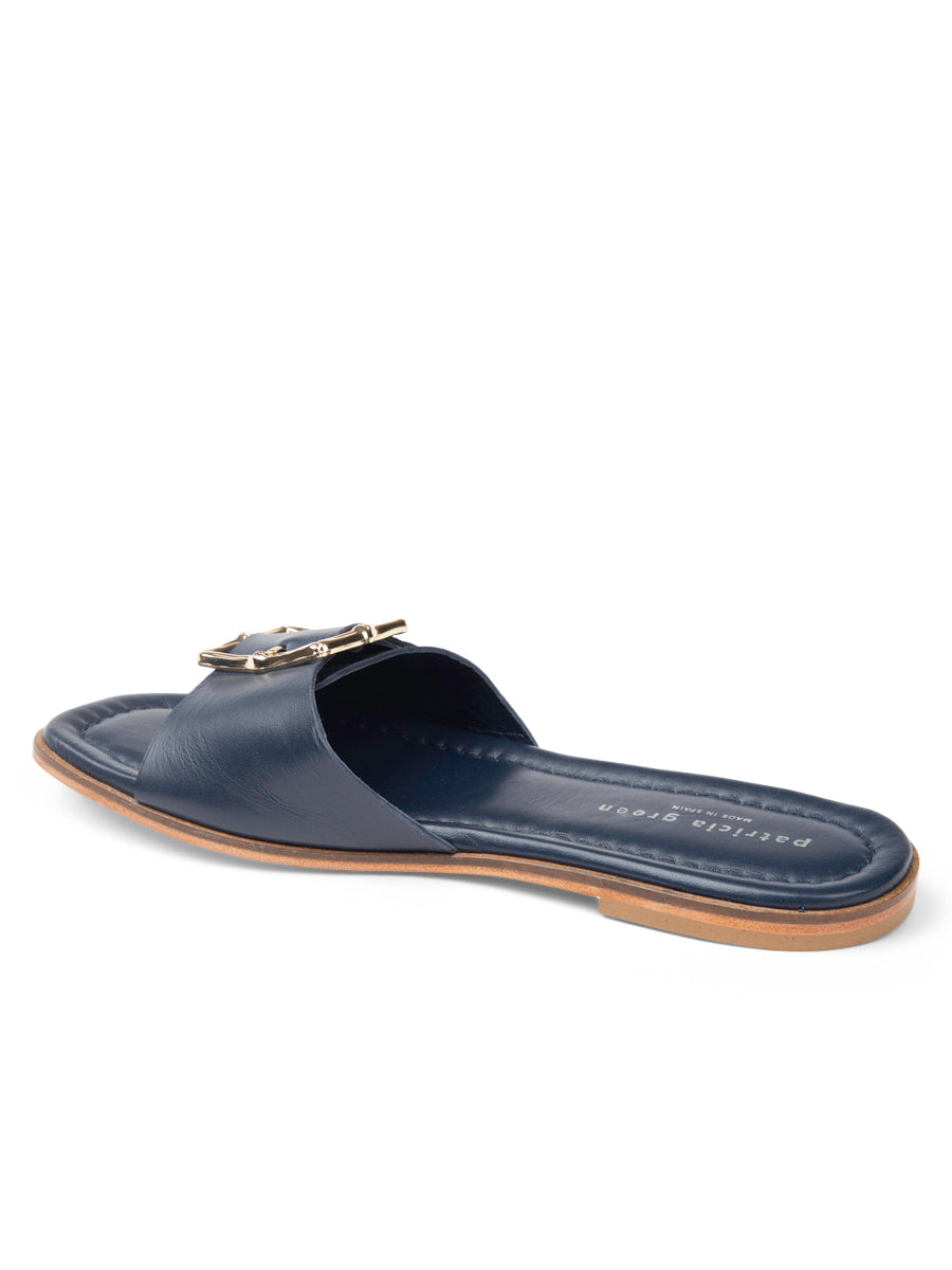 Berkley Bamboo Buckle Flat Sandal