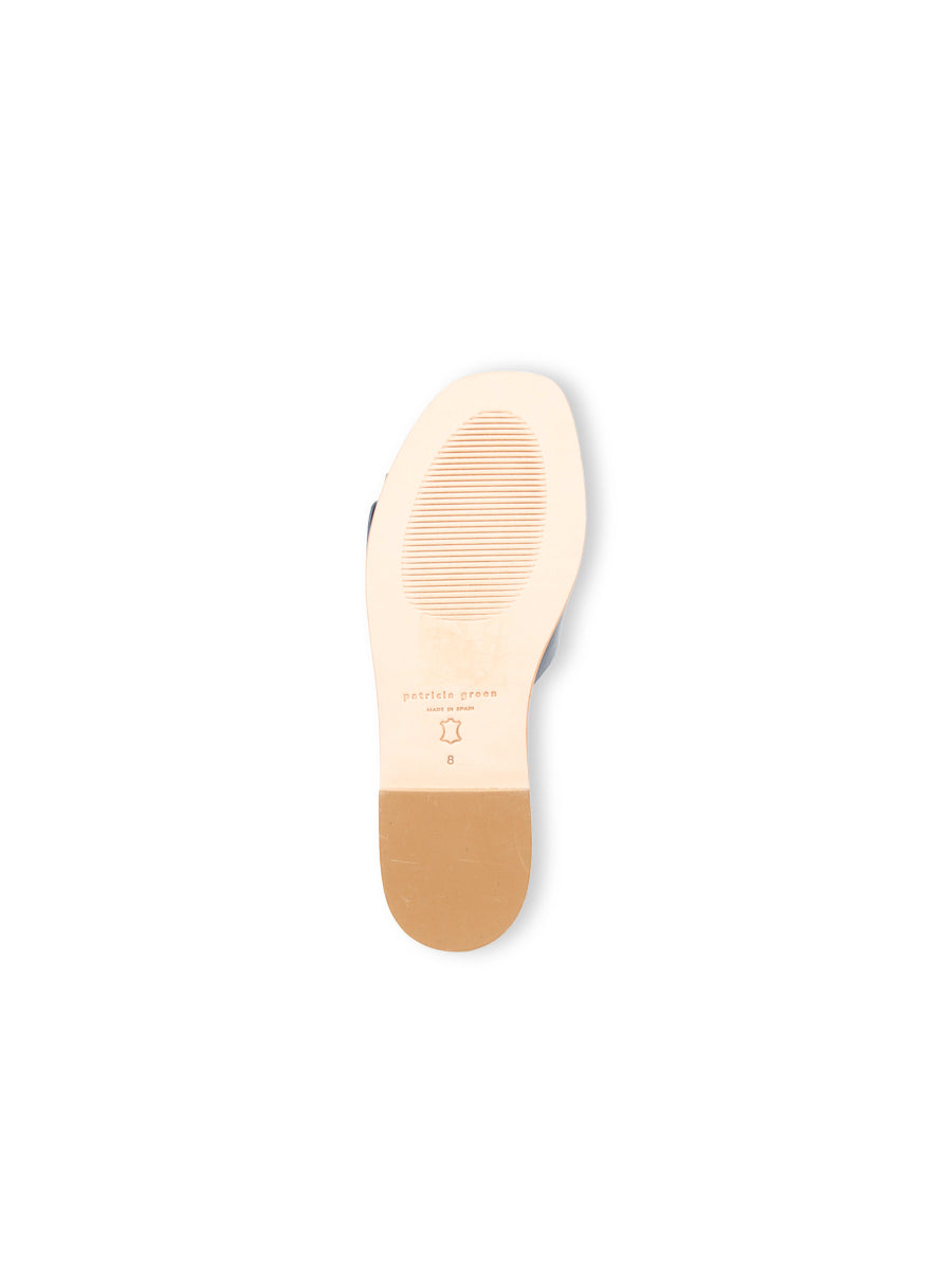 Berkley Bamboo Buckle Flat Sandal