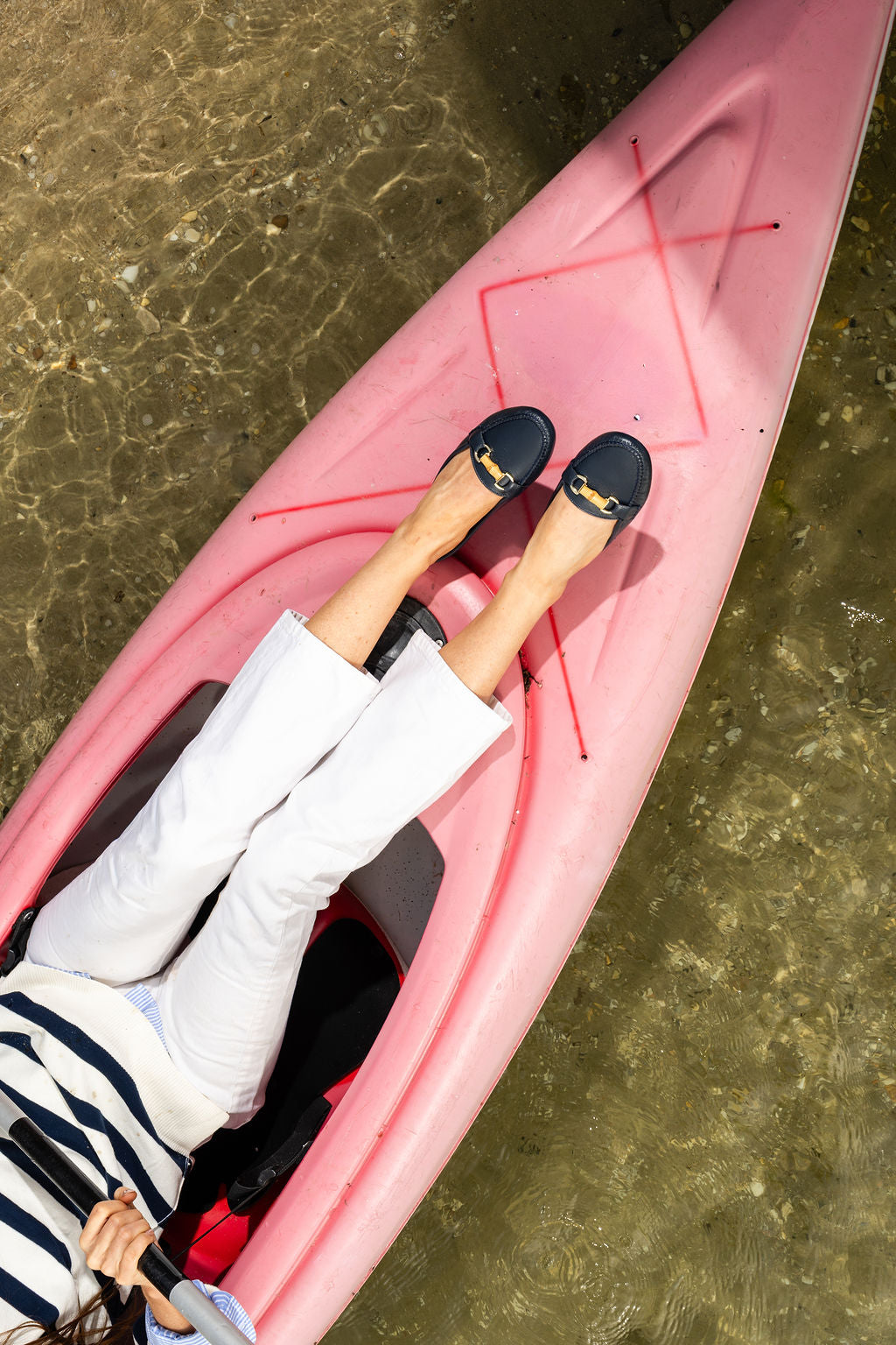 Jillian Bamboo Horsebit Driver