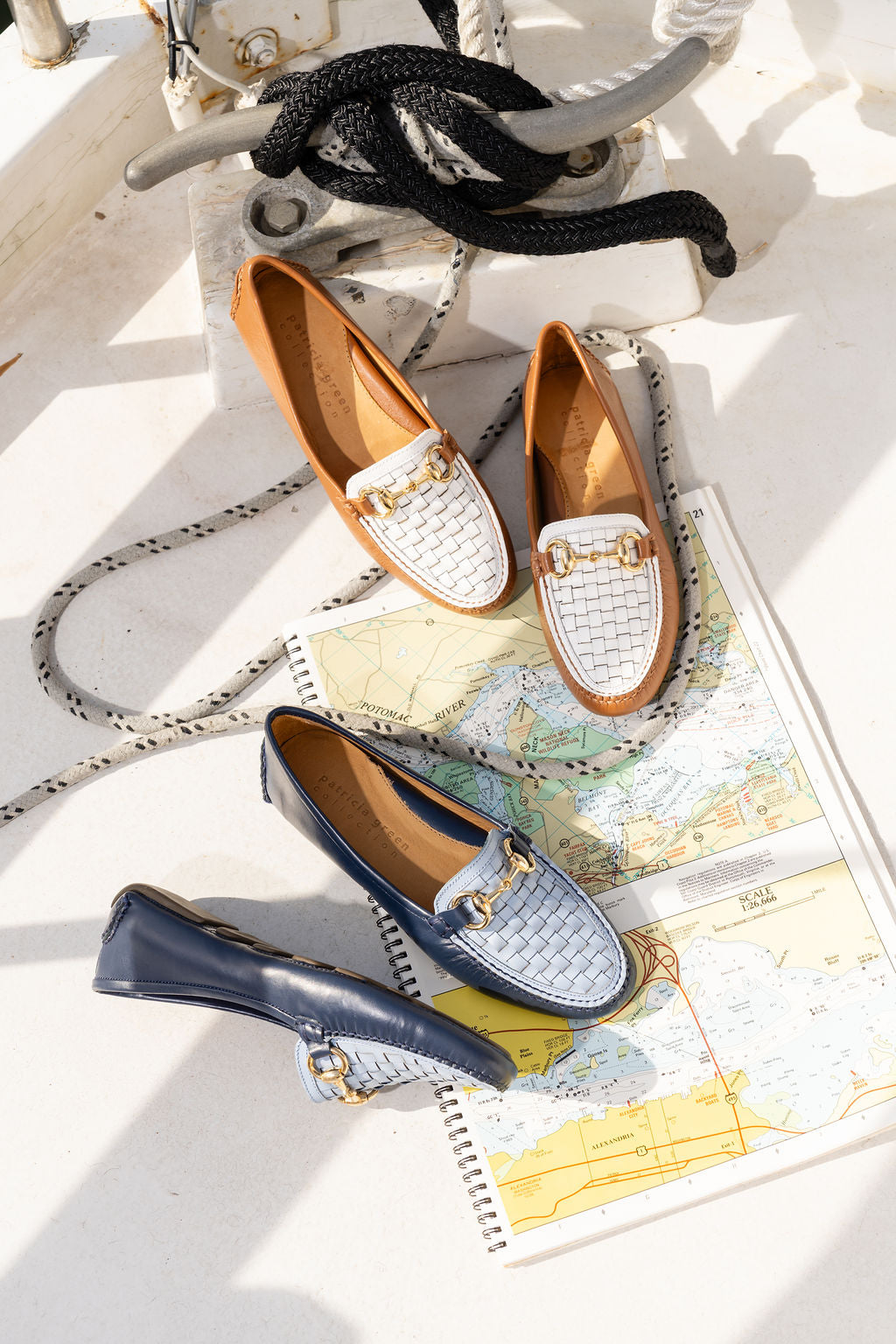 Kim Horsebit Woven Driver