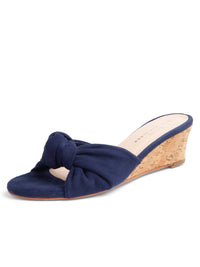 Navy Suede