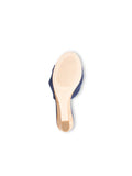 Savannah Knotted Bow Cork Wedge