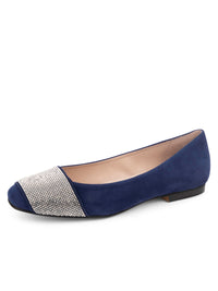 Navy Suede