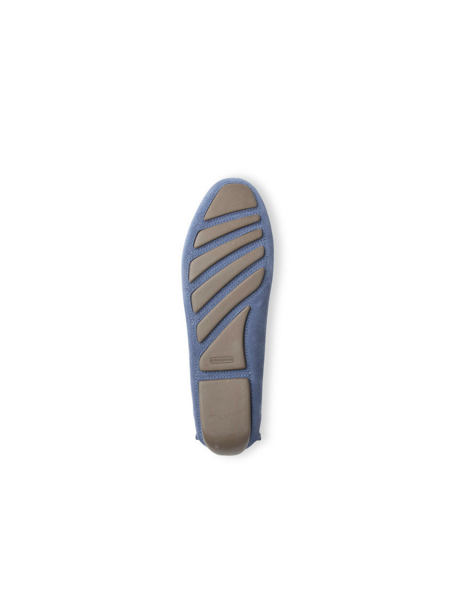 Janet Scalloped Penny Loafer Driving Shoe