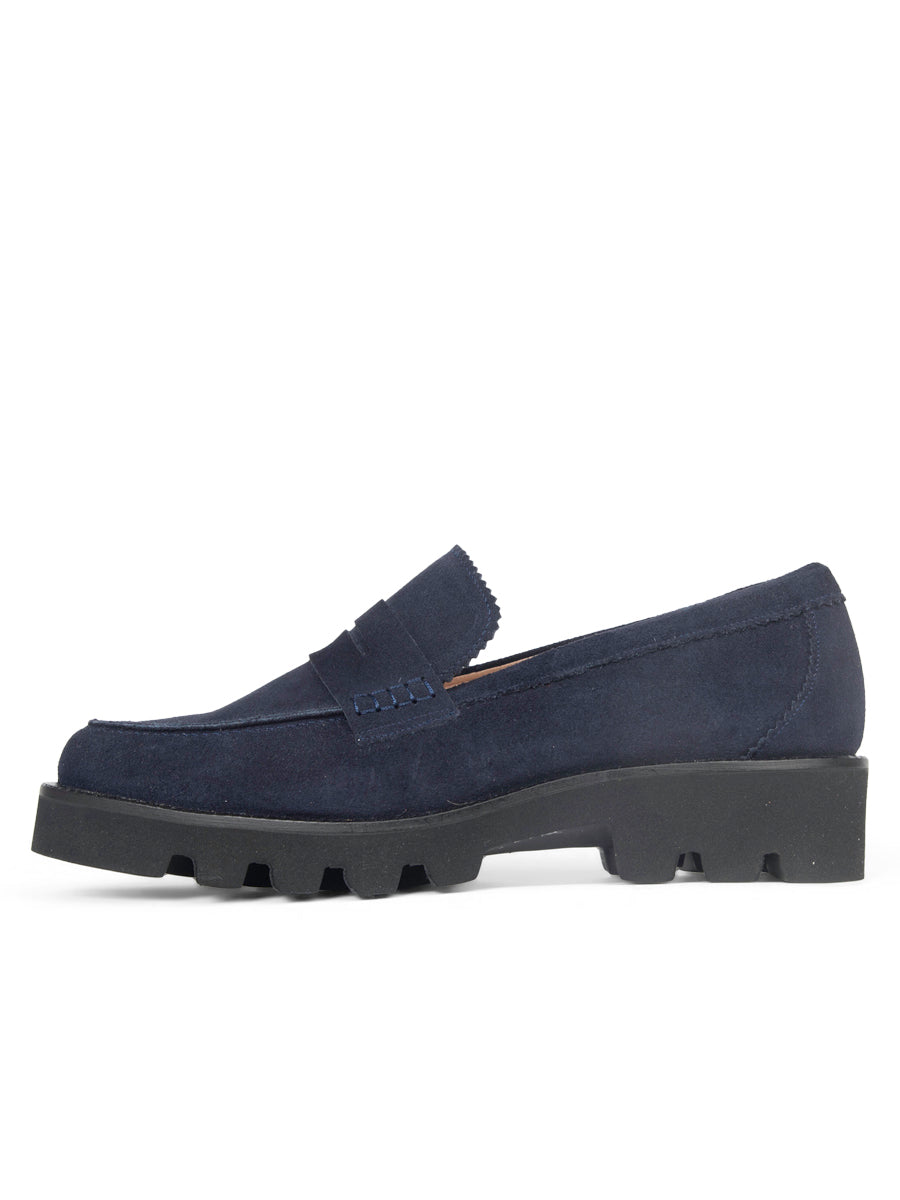 Vince Lug Sole Penny Loafer