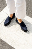 Vince Lug Sole Penny Loafer