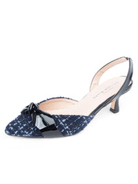 Navy Tweed