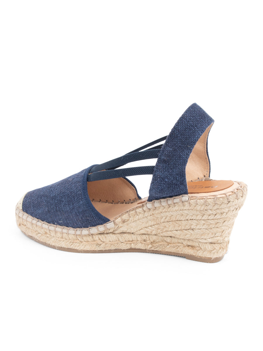 Seville Closed Toe Slingback with Elastic Strap