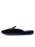 Milano Embroidered Velvet Slipper