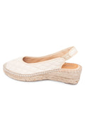 Valencia Closed Toe Slingback Espadrille