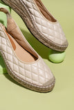 Valencia Closed Toe Slingback Espadrille