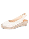 Valencia Closed Toe Slingback Espadrille
