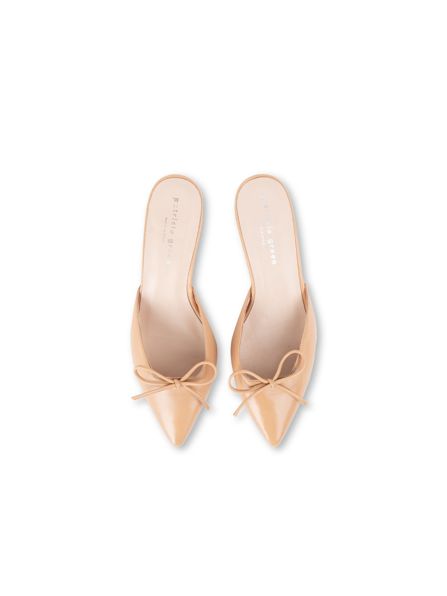 Montauk Kitten Heel Mule