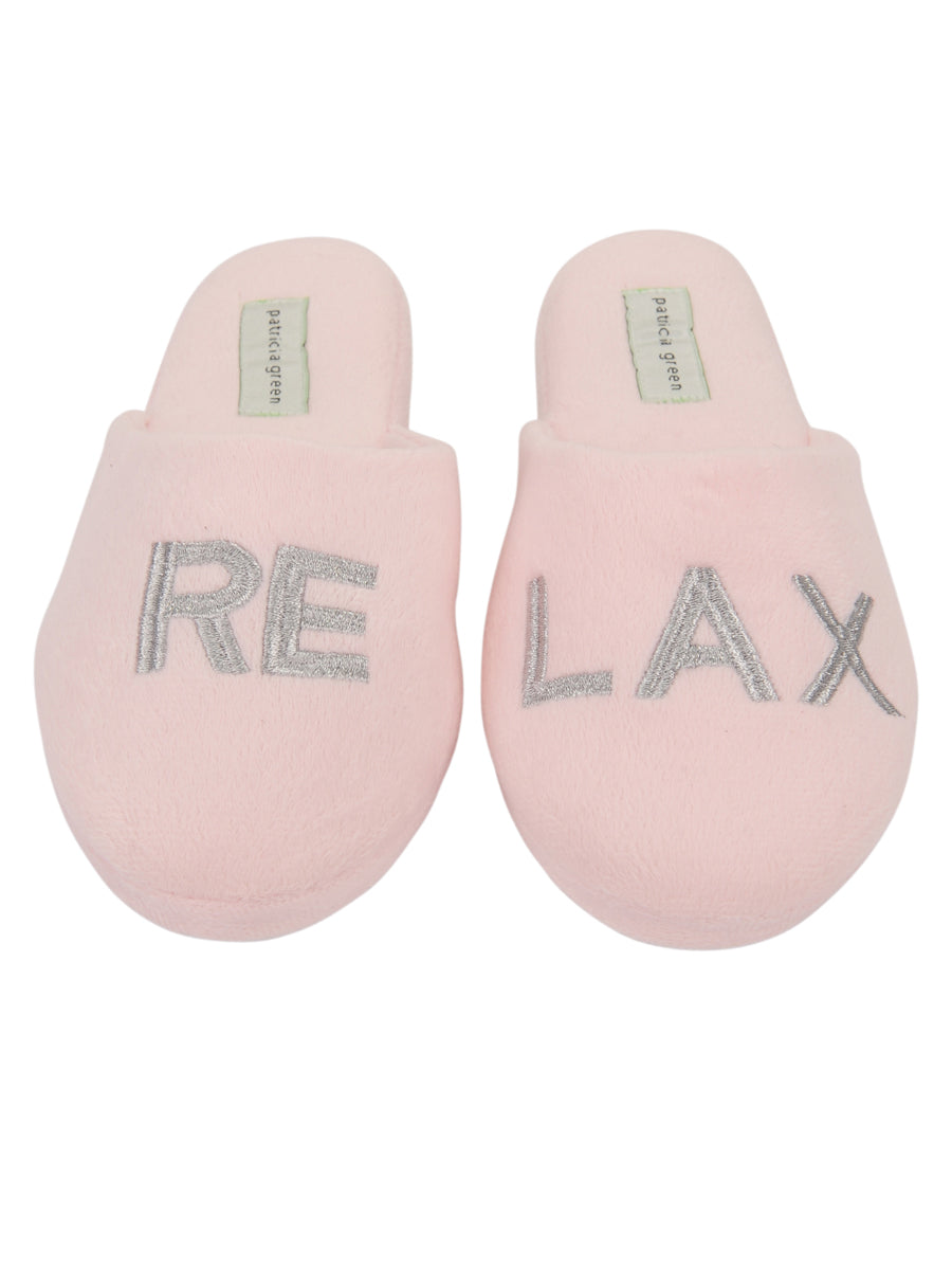 Relax Embroidered Slippers