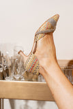 Milan Crystal d'Orsay Kitten Heel