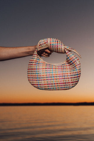 Rio Raffia Knot Bag Alternate View