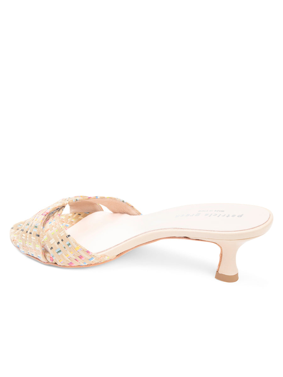 Lucia Criss Cross Kitten Heel