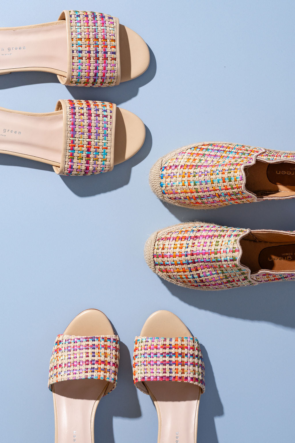 Portofino Raffia Kitten Heel Sandal