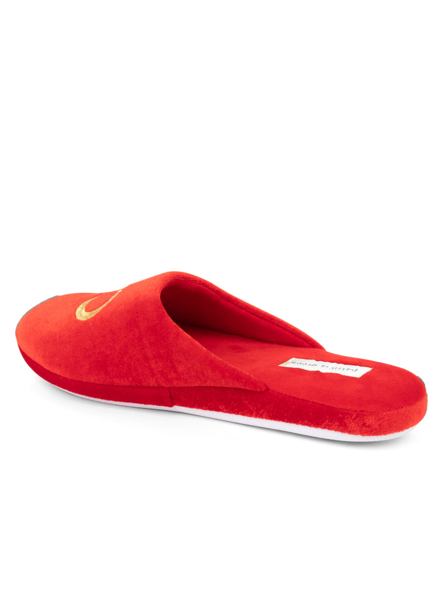 Love Embroidered Slipper