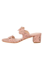 Palm Beach Python Scalloped Sandal