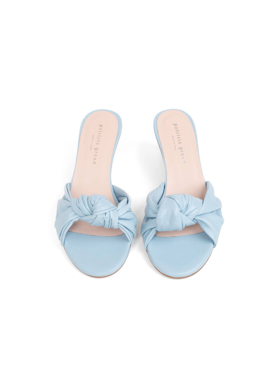 Savannah Knotted Bow Cork Wedge