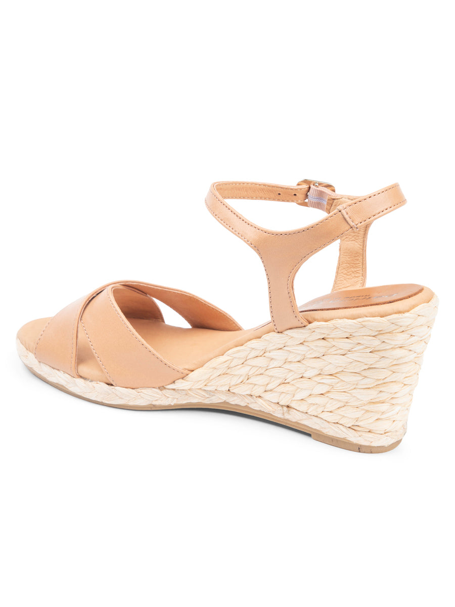 Roma Criss Cross Ankle Strap Espadrille