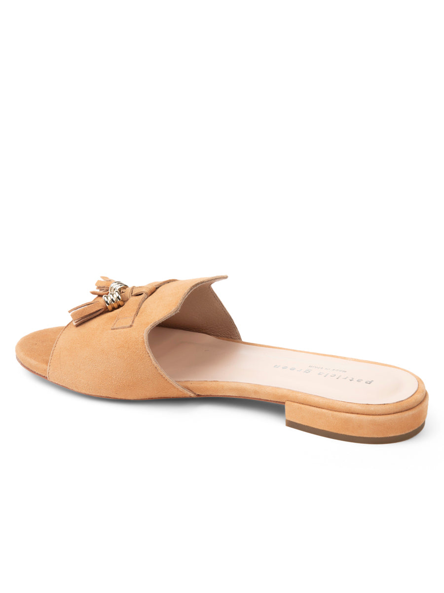 Capri Tassel Flat Sandal