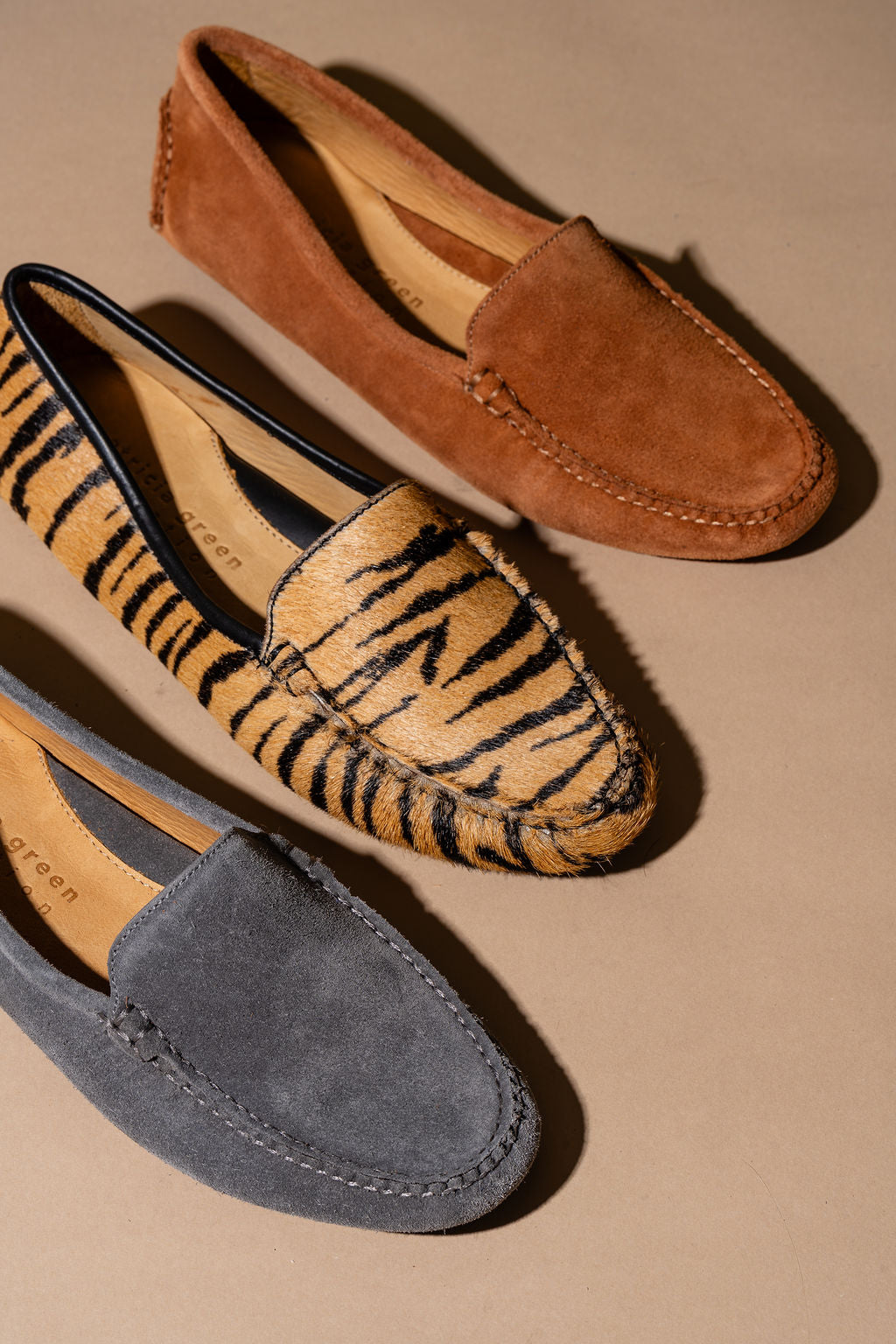 Jillian Driving Moccasin in Haircalf