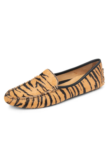 Jillian Driving Moccasin in Haircalf