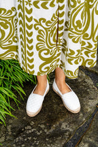 Abigail Quilted Slip on Espadrille