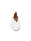 Capri Pointed Toe Raffia Flat