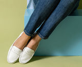 Janet Scalloped Penny Loafer Driving Shoe