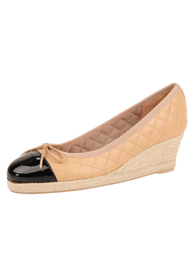 Just Quilted Wedge Espadrille